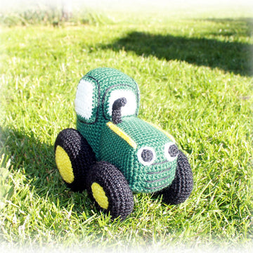 Green Tractor Crochet Pattern