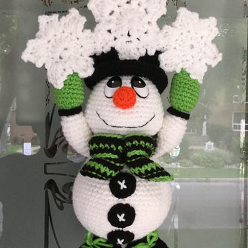 Snowman Door Hanger