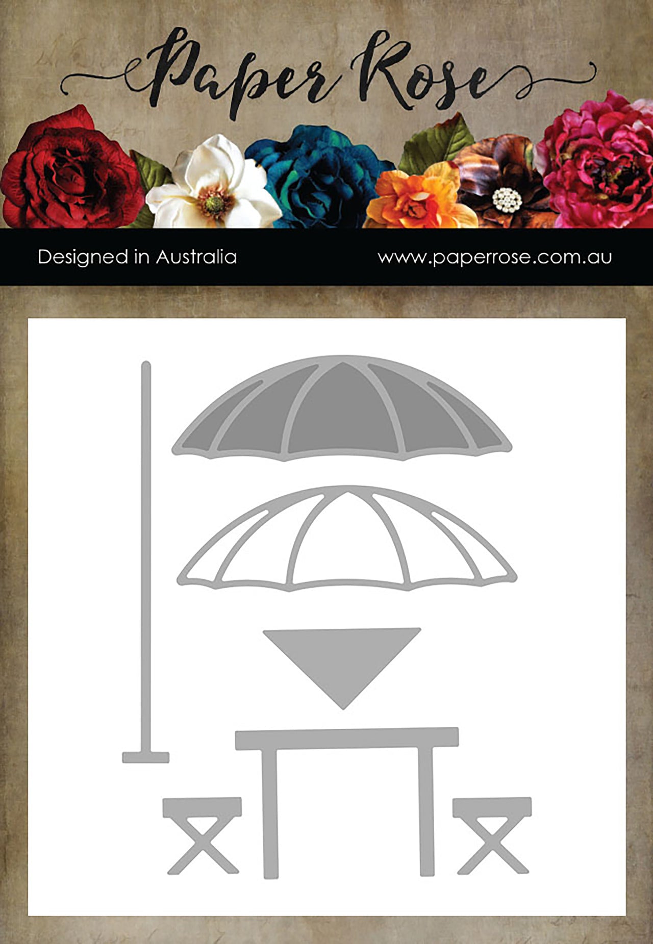 Paper Rose Dies - Umbrella & Table