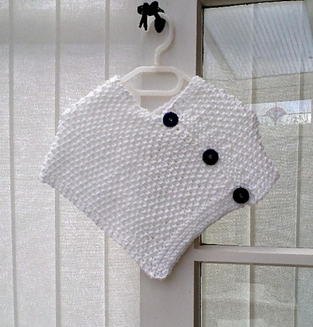Snowdrops Poncho