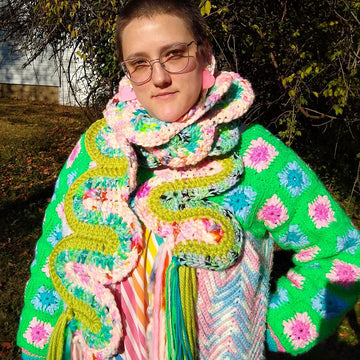 All Zig- No Zag Scarf