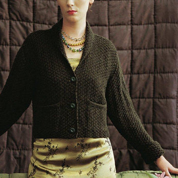 Box stitch coat