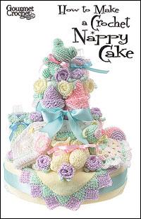 How to Make a Crochet Nappy Cake