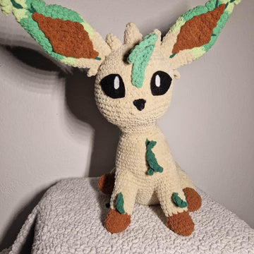 Pokemon Leafeon amigurumi
