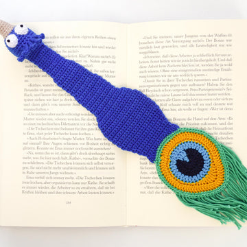 Peacock Bookmark Crochet Pattern