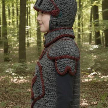 Knight's Armor Vest and  Hood
