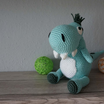 Crochet Pattern for the Dino Rex!