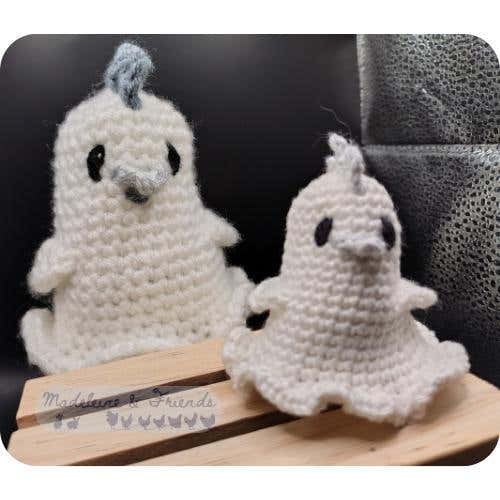 No Sew Ghost Chicken