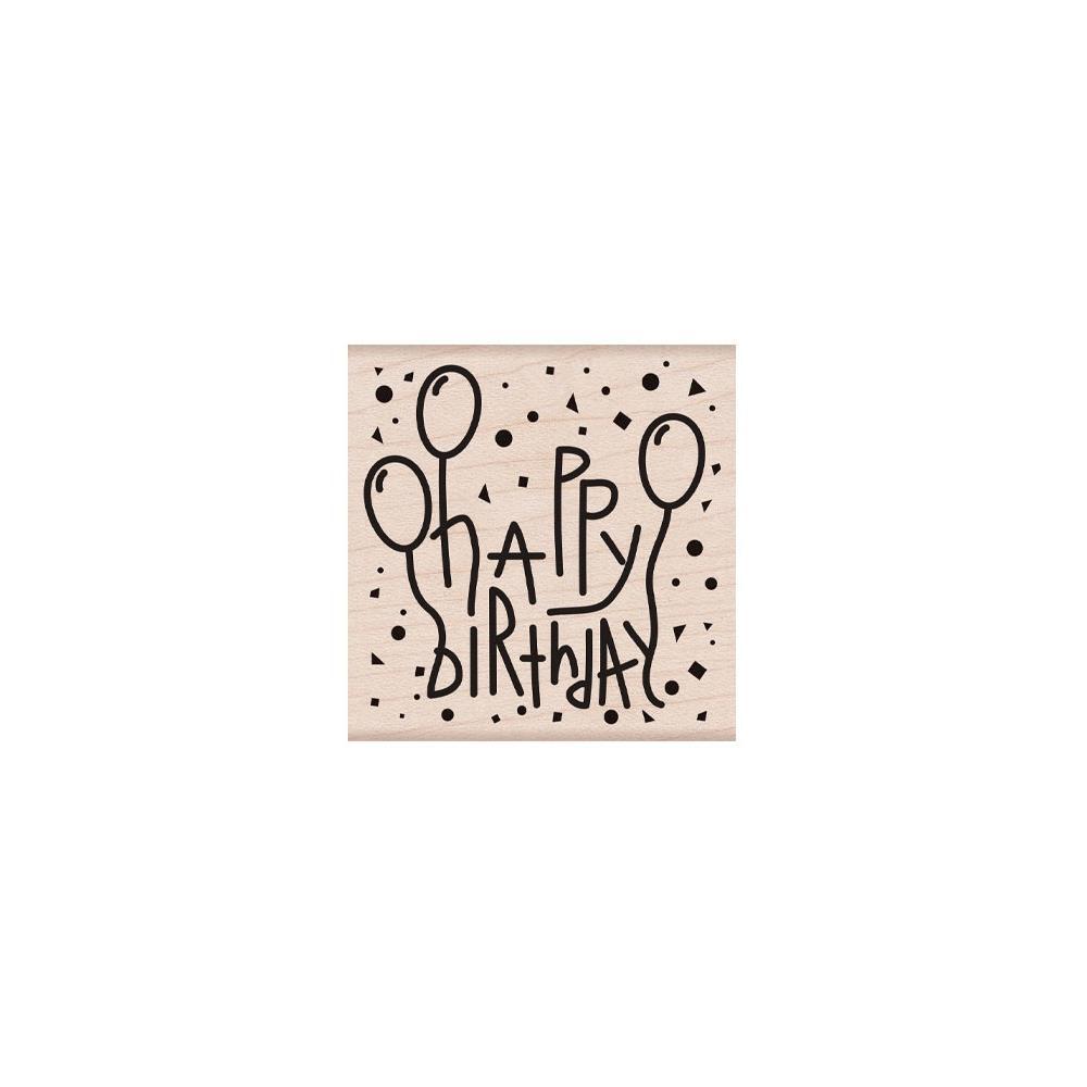 Hero Arts From The Vault Mounted Rubber Stamp - Happy Birthday
