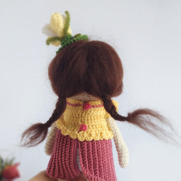 Two color dress for toy or doll