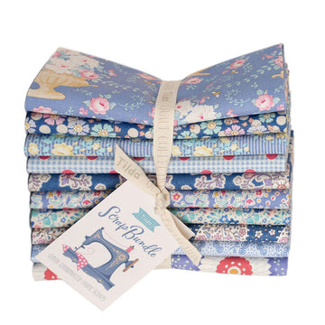 Tilda Scrap Bundles Fat Quarter Bundle - Blues
