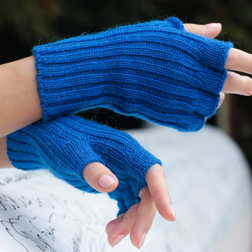 Knit half finger gloves Machine Knitting Pattern