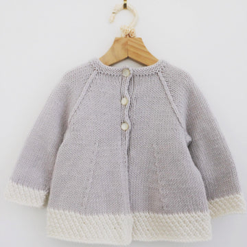 Possum Cardigan in Debbie Bliss Baby Cashmerino BJ33