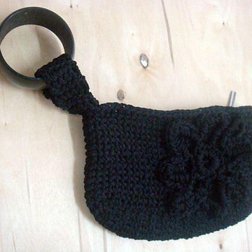 Africa Crochet Wristlet