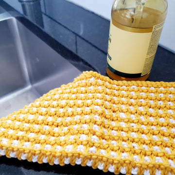 Bi-Colour Dish Cloth