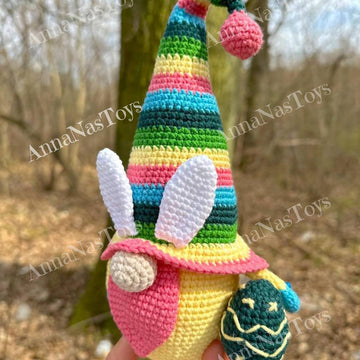 Spring Easter gnome (boy4)