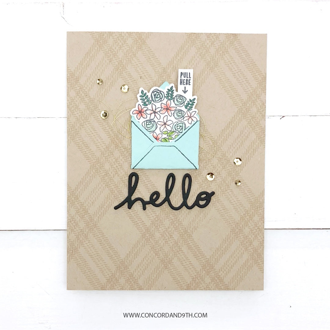 Concord & 9th Clear Stamps 6"X6" - Mail Drop