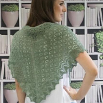 Cornflower Shawl