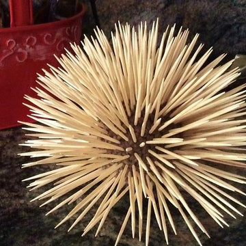 Petunia Porcupine Toothpick Holder