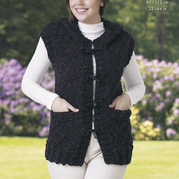 Jacket & Gilet in King Cole Chunky - 4423 - Downloadable PDF