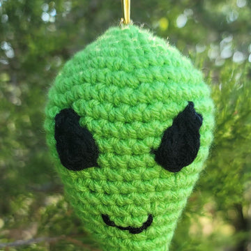 Space Alien Ornament