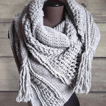 Zephirah Tunisian Wrap