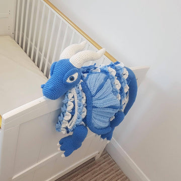 3in1 Ice Dragon Baby Blanket