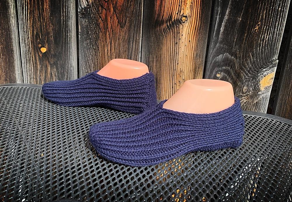 Super Simple Knit Slippers