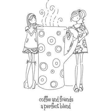 Stamping Bella Cling Stamps - Clarissa & Camille