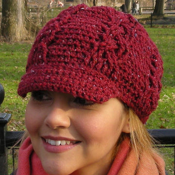 Suzanne's Brimmed Hat to Crochet