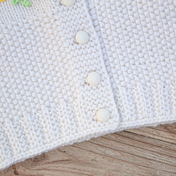 Baby Sweater with Embroidery
