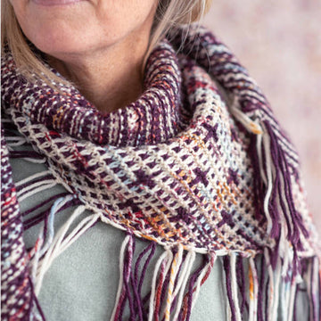 Peppercorn Shawl in Berroco Ultra Wool Handpaint & Berroco Ultra Wool - Downloadable PDF