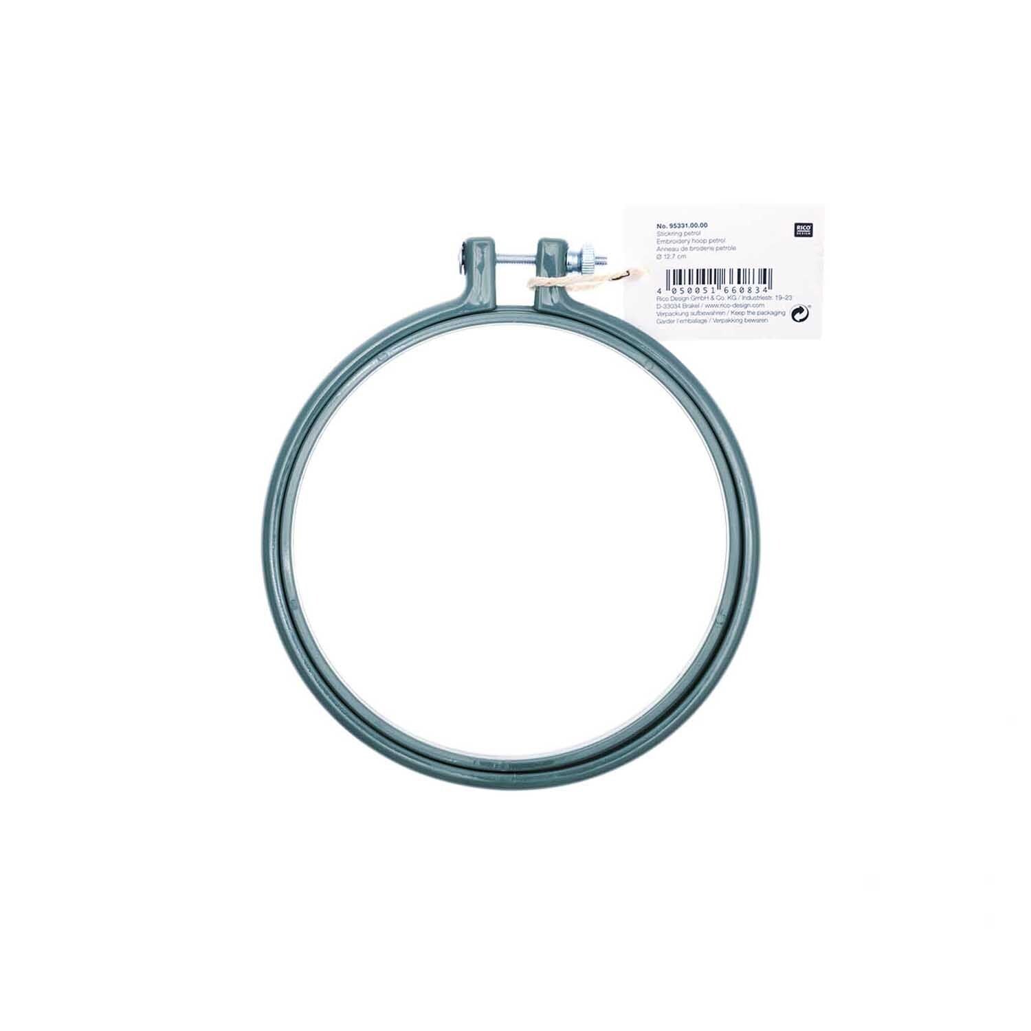 Rico Embroidery Hoop - Petrol
