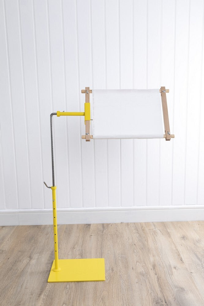 Lowery Exclusive Yellow Workstand with Side Clamp (Powder Coated)