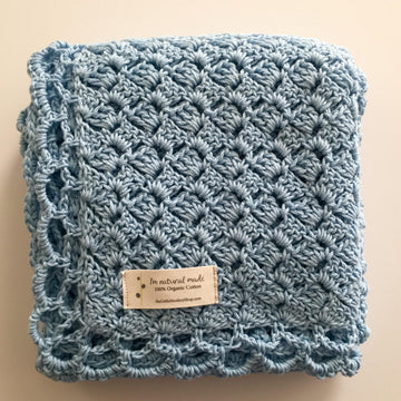 Baby Blue Baby Blanket