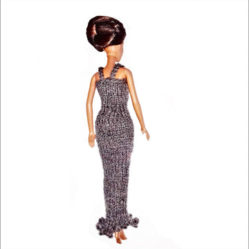 Barbie evening dress, shawls, bags 11" or 12" doll