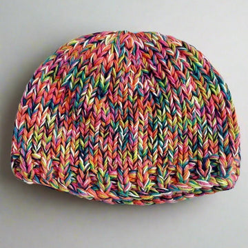 The 'Paintbox' Hand-knit Hat Pattern