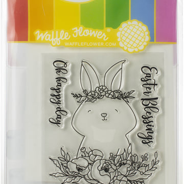 Waffle Flower Crafts Waffle Flower Stamp & Die Set - Rejoice Rabbit