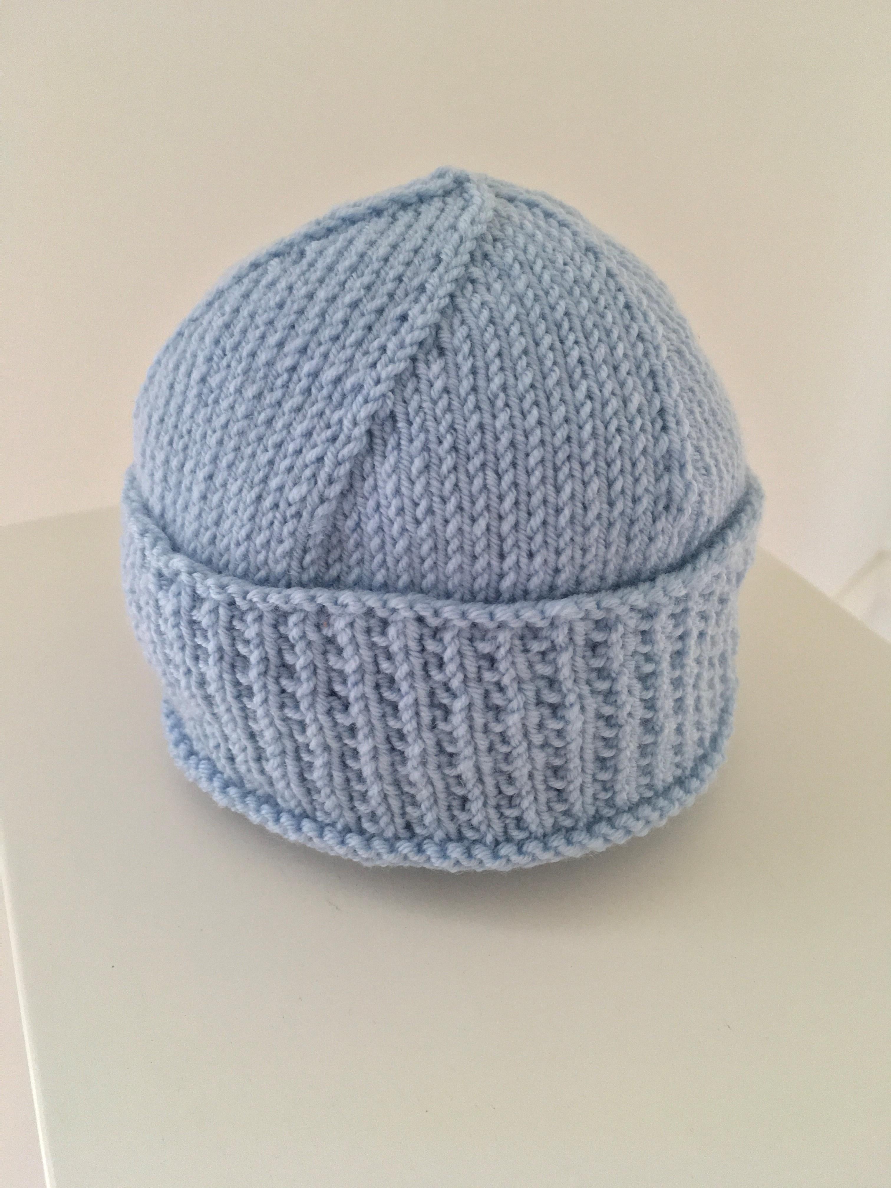 Blue Wren Booties and Hat BJ49
