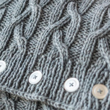 Highland Cable Cushion Knitting Pattern # 406