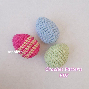 Marshmallow Bunny and Egg crochet pattern, Peep bunny pattern, Easter Egg pattern, Easter Bunny simple crochet, Easter pattern no sew