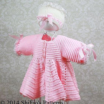 Summer Satin Jacket, Pants, Hat Crochet Pattern #130