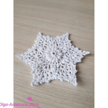Crochet snowflake 37