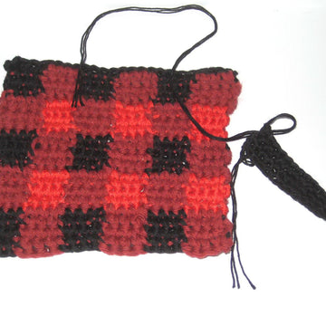 Plaid bow tie
