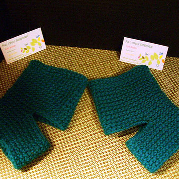 Crocheted Yoga Socks