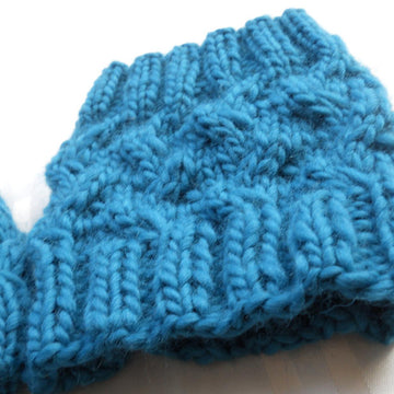Cabled & Ribbed Boot Cuffs