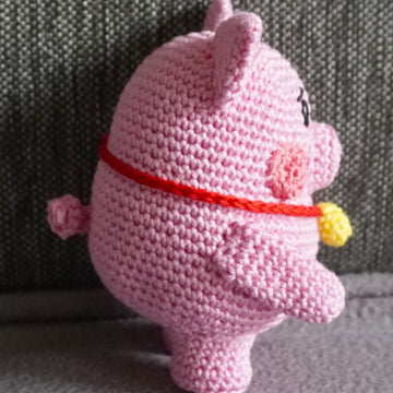 Crochet pattern lucky pig Felicità