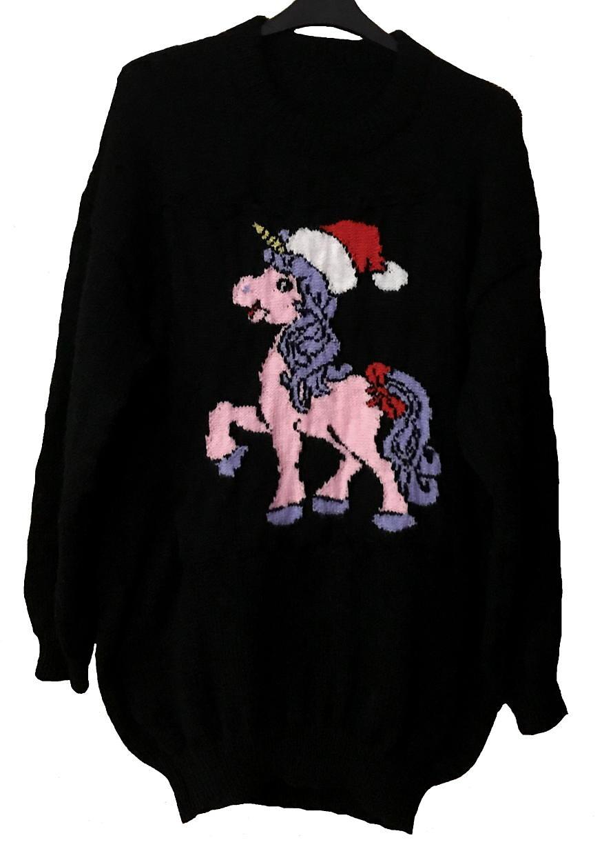 Cute Christmas Unicorn Jumper