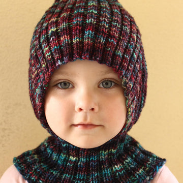 Laura Knit Balacava for DK