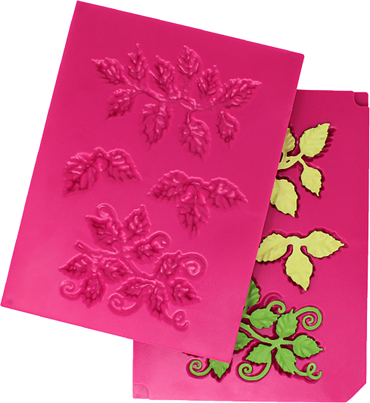 Heartfelt Creations Shaping Mold - 3D Leafy Accents 7.75"X5.75"X.5"